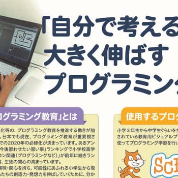 自分で考える力を身につけます
