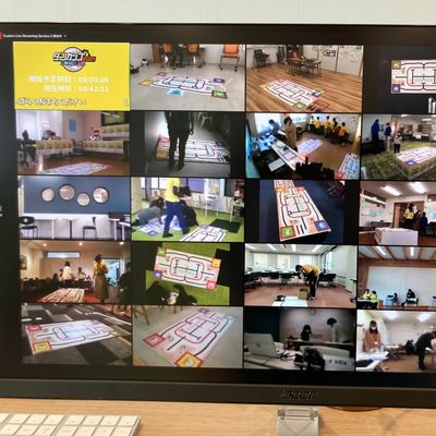 全国のロボ団をZOOMで繋いでイベント