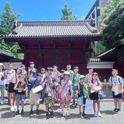 ”体験型プログラミング教室”夏休みに東京大学に日帰り旅行に行ったときの様子です。