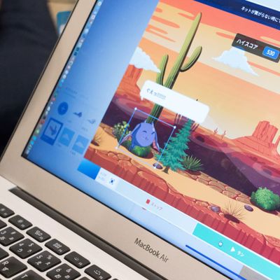 スマホゲームも開発しているサイバーエージェントグループの教材だから、使えるキャラクターや背景素材も実際のゲームそのもの！