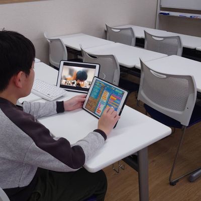 プログラミング専用ブースをご用意しています！