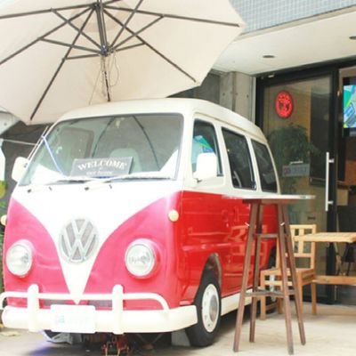 gaデザインのカフェを改装した南堀江校