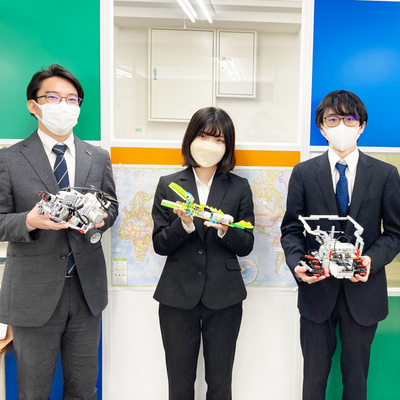 2023年度はFIRST®LEGO®Leagueにてイノベーションプロジェクト全国1位に輝きました！2024年度も世界大会を目指しています。