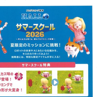 サマースクールに参加しませんか？