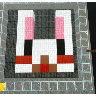 設計図に合わせて作品を作り上げます！