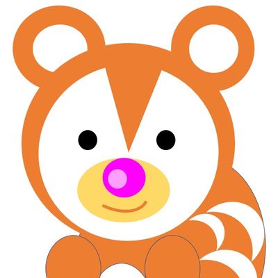 Wordの図形より（りす）