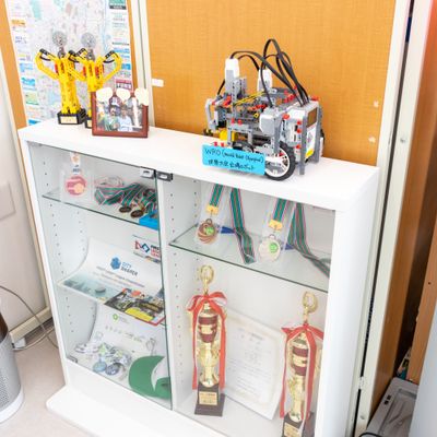 WRO2019ハンガリー国際大会エキスパート中学生の部「ロボットTKT」世界14位（撮影：2020年8月）