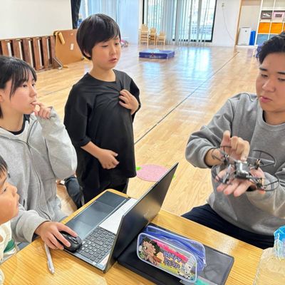 ドローンを使った授業
