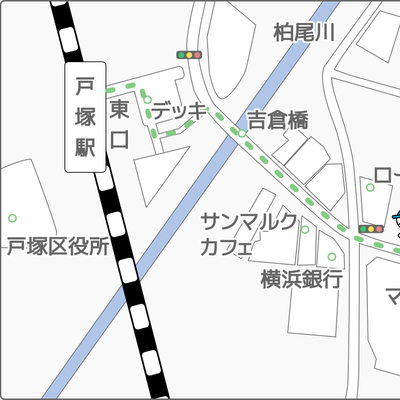 戸塚教室アクセスマップ