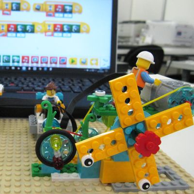 基礎コースで作ったロボット