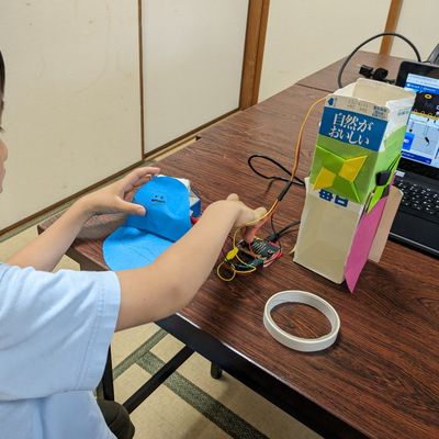 工作する様子
