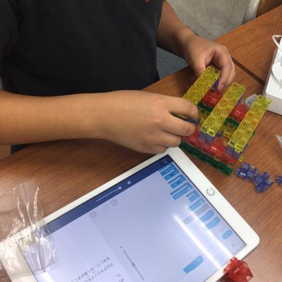 ブロックの組み立て
