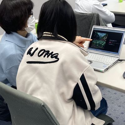 親子でのコミュニケーションも活発です。
