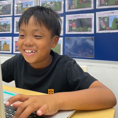 楽しみながら授業を受けています。
