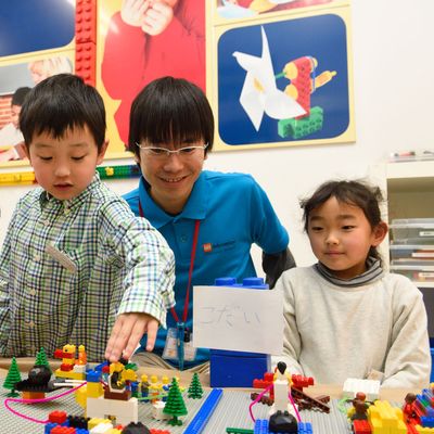 「こんな事を工夫しました！」と自分のアイデアを皆んなに発表します。