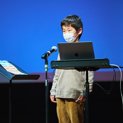 鎌倉芸術館での発表会(2021年4月)での様子