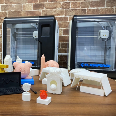 ３Dプリンター作った作品は持って帰っておうちで自慢できます。