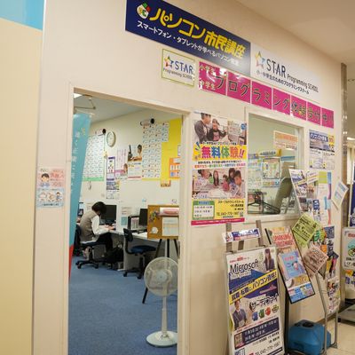 イオン橋本店5階画廊奥に教室はあります。