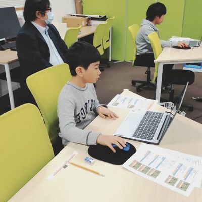 検定中。みんな頑張れ！