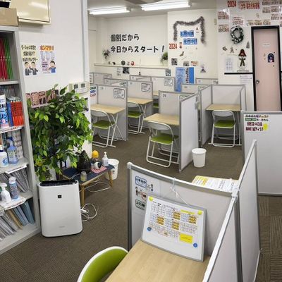 明るく楽しい雰囲気の教室となっています！