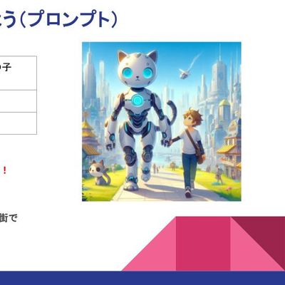 AIのプロンプトを考えよう