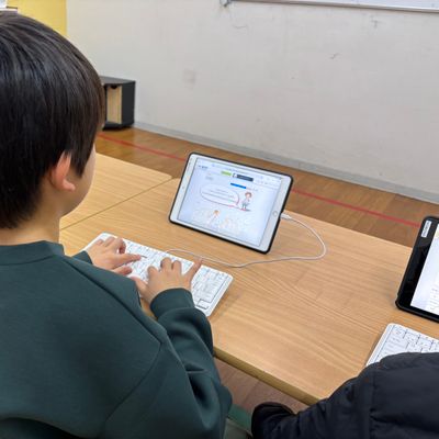 タイピング練習時間もあるので、ブラインドタッチをマスターしましょう！