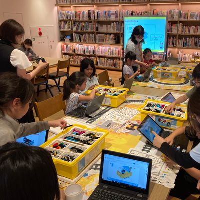 海老名図書館でのイベントはいつも大盛況です