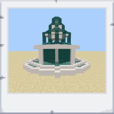 ビルド学習_北欧風の噴水