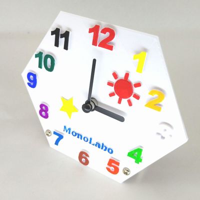 3Dプリンタで作った時計