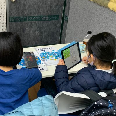仲良し２人組の女の子！いつも女の子らしい作品をつくってくれています！