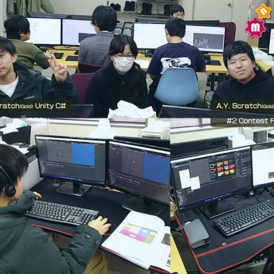 テキスト言語C#を使用した、2D/3D開発環境「Unity」が学べるコース。Scratchからのステップアップに最適。
