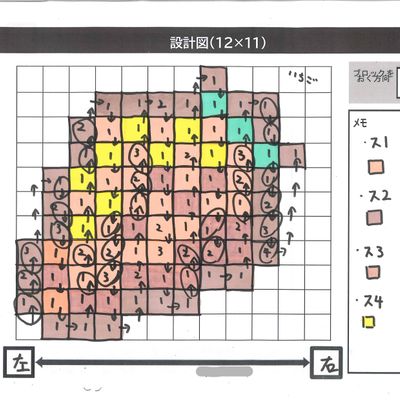生徒さんが作った設計図です！