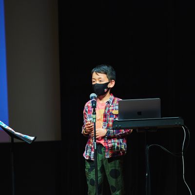 鎌倉芸術館での発表会(2021年4月)での様子