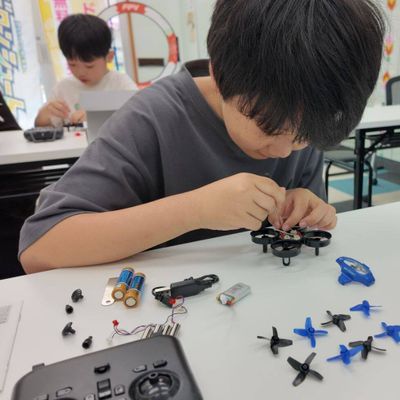 ドローン組み立て教室①
