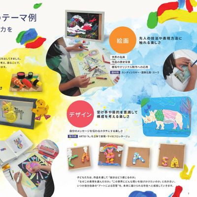 年間カリキュラムのテーマ例