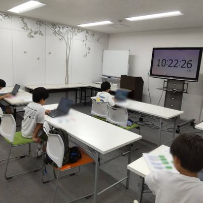 検定試験中の様子