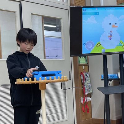 お友達の発表も参考に、いろいろな発想があって楽しいです。