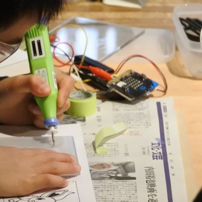 道具の使い方も学びながら