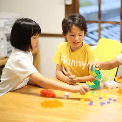 ロボットコースレッスンの様子