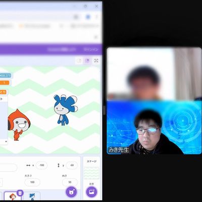 アドバンス2授業プログラミングの様子