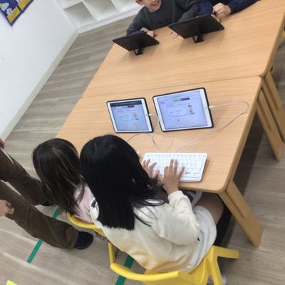 真剣に練習をしてくれています。