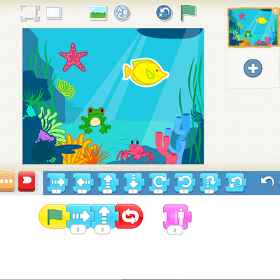 ビギナーコース_ScratchJr_スクラッチジュニア