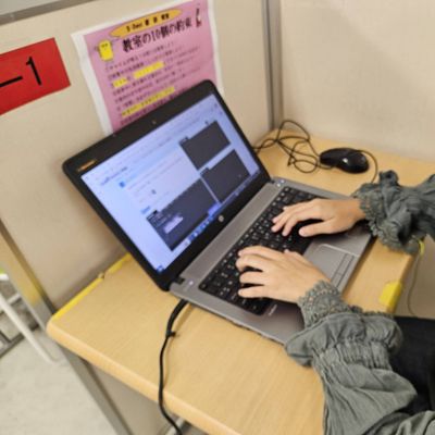 いつも熱心に取り組んでいます。