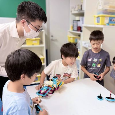 交流会ではみんなに自分が作成したロボットを紹介していきます。