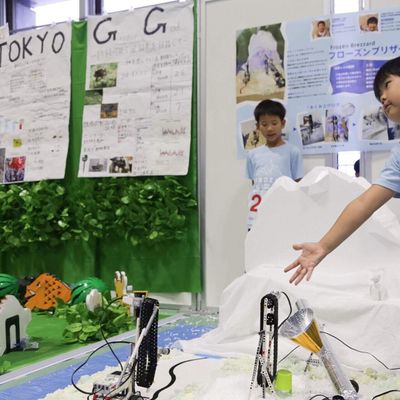 通塾生の中にはロボットコンテストやアプリコンクールなど、外部の賞に応募する子も