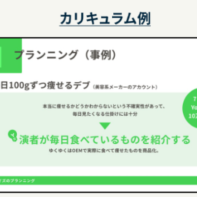 カリキュラム例