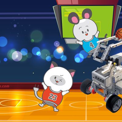 スポーツロボをテーマにした体験会を実施