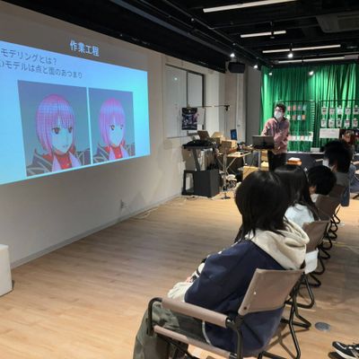 ”体験型プログラミング教室”新潟のIT会社に企業見学に行った様子です。