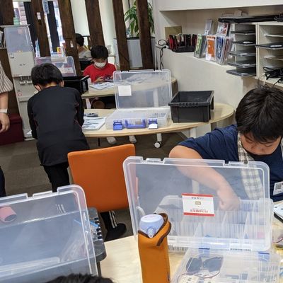 ロボット（もののしくみ）コース登場！