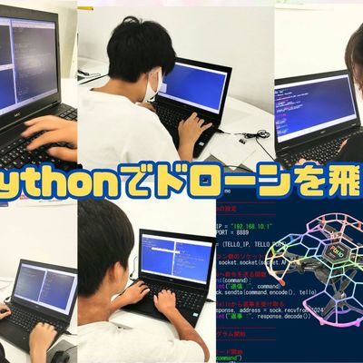 Pythonでドローンを飛ばすjpg